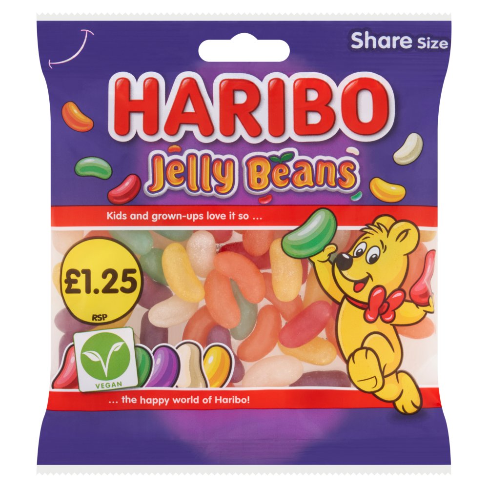 HARIBO JELLY BEANS 140GM