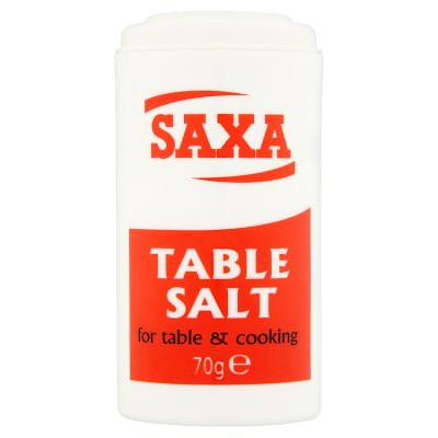 Saxa salt fine 70g