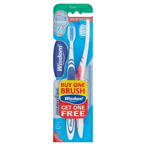 Wisdom Regular Plus Ferme Double (Pack 1 acheté = 1 offert)