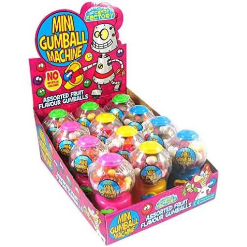 Crazy Candy Factory Mini Machine à Chewing-gum 35g x 1