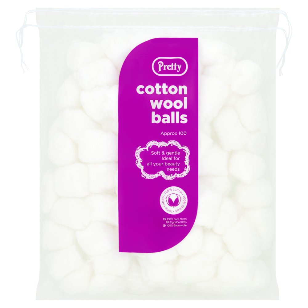 Jolies boules de coton 100 % 50 g