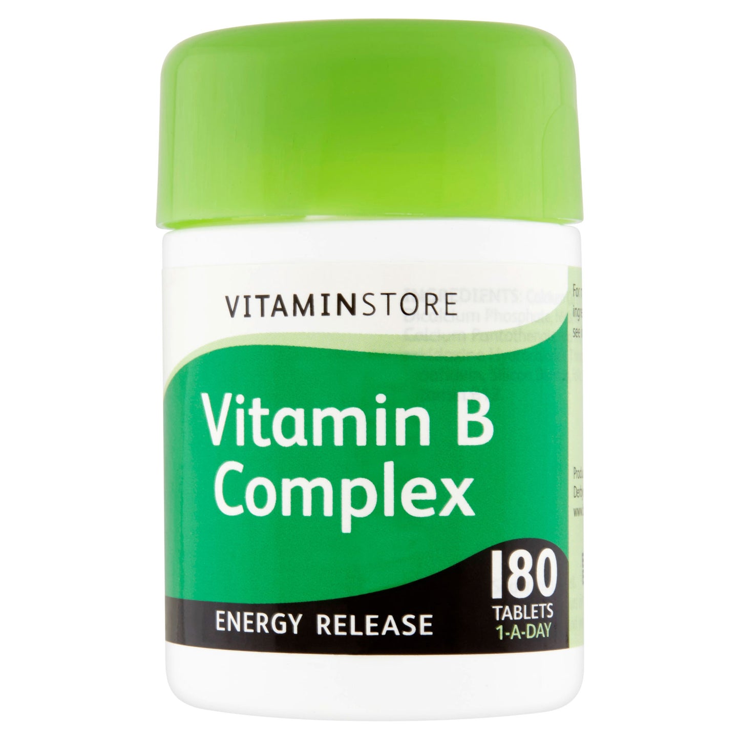 MAGASIN DE VITAMINES VITAMINE B COMPLEXE COMPRIMÉS 180