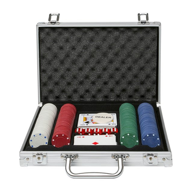 Coffret Poker 200 Jetons En Aluminium