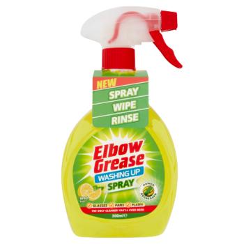 ELBOW GREASE 500ML WASH UP SPRAY LEMOM