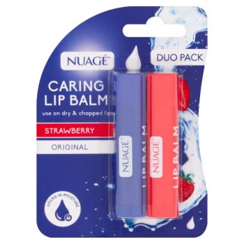 Baume à Lèvres Soin Original Nuagé Fraise Lot de 2
