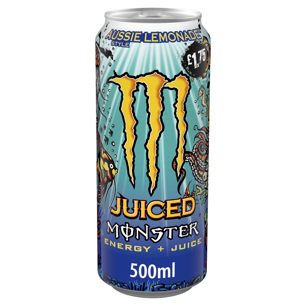Boisson énergisante Monster Energy Aussie Lemonade 500ml