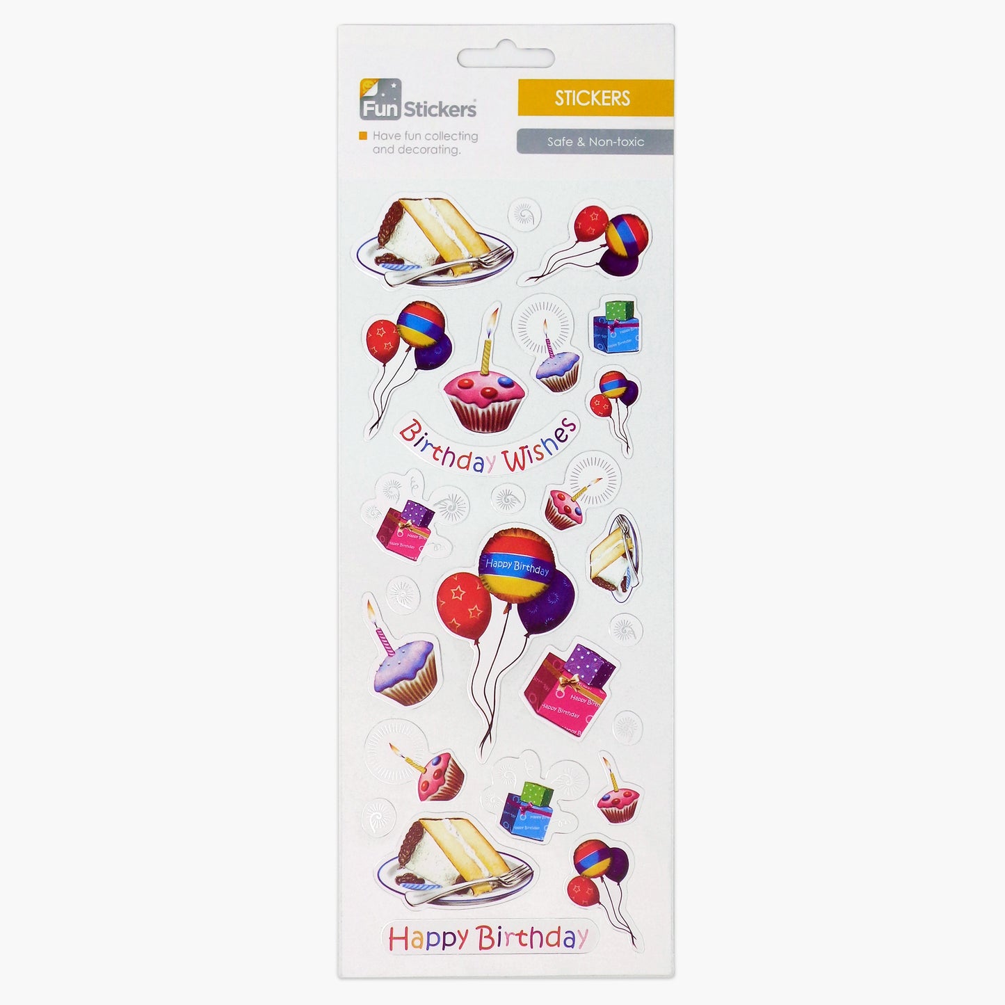 Fun Stickers Happy Birthday