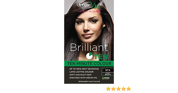 HP Derma V10 Brilliant Ten Min Dark Brown 4