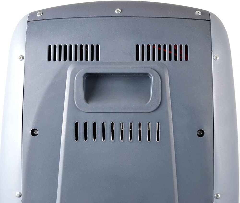 Chauffage halogène compact StayWarm 1200w 3 barres - Gris
