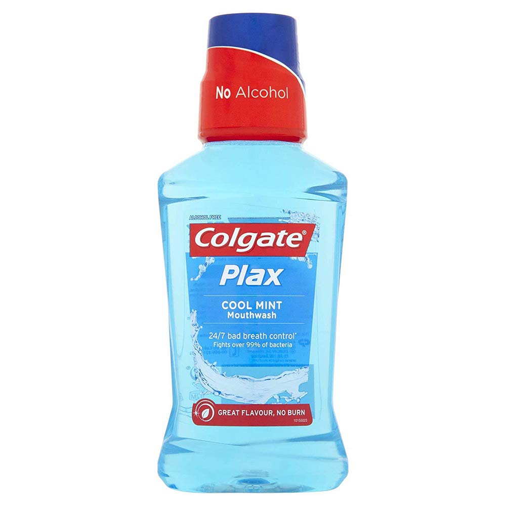 Colgate Plax Mouthwash 250ml Coolmint PM£1.49
