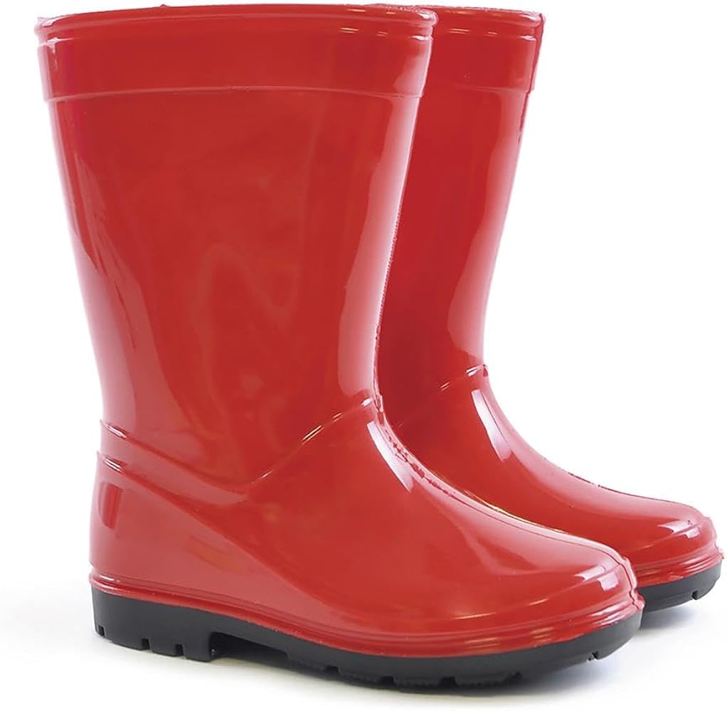 Unisex Kids Basic Wellington Rain Boots SIZE 25/7