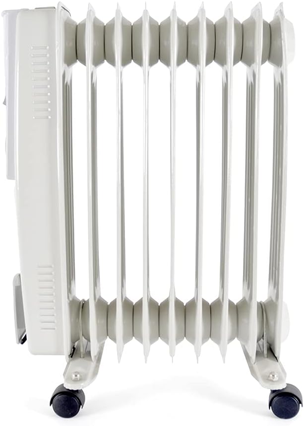 Radiateur à bain d'huile 9 éléments StayWarm 2000W - Gris