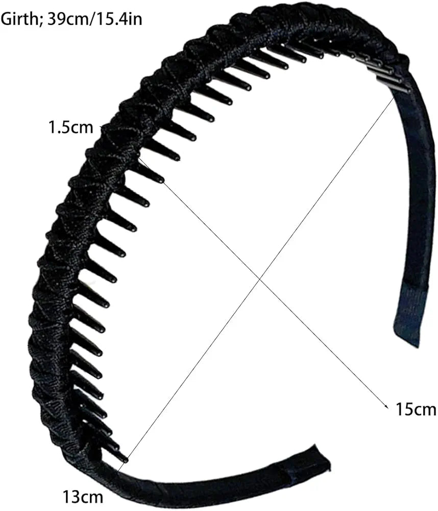 2 bandeaux zig-zag