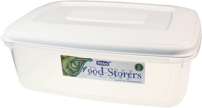 BOÎTE DE CONSERVATION ALIMENTS 2 L - COUVERCLE BLANC