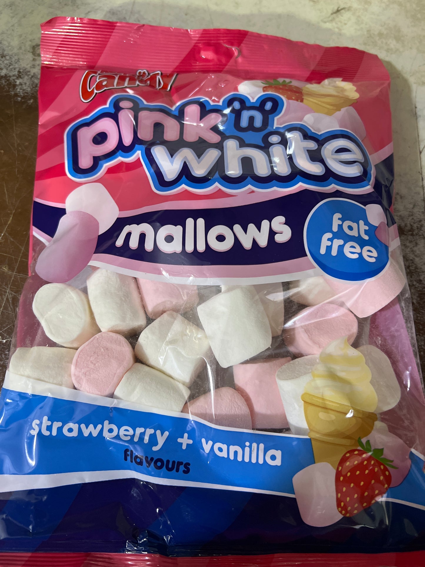 Pink n white mallows