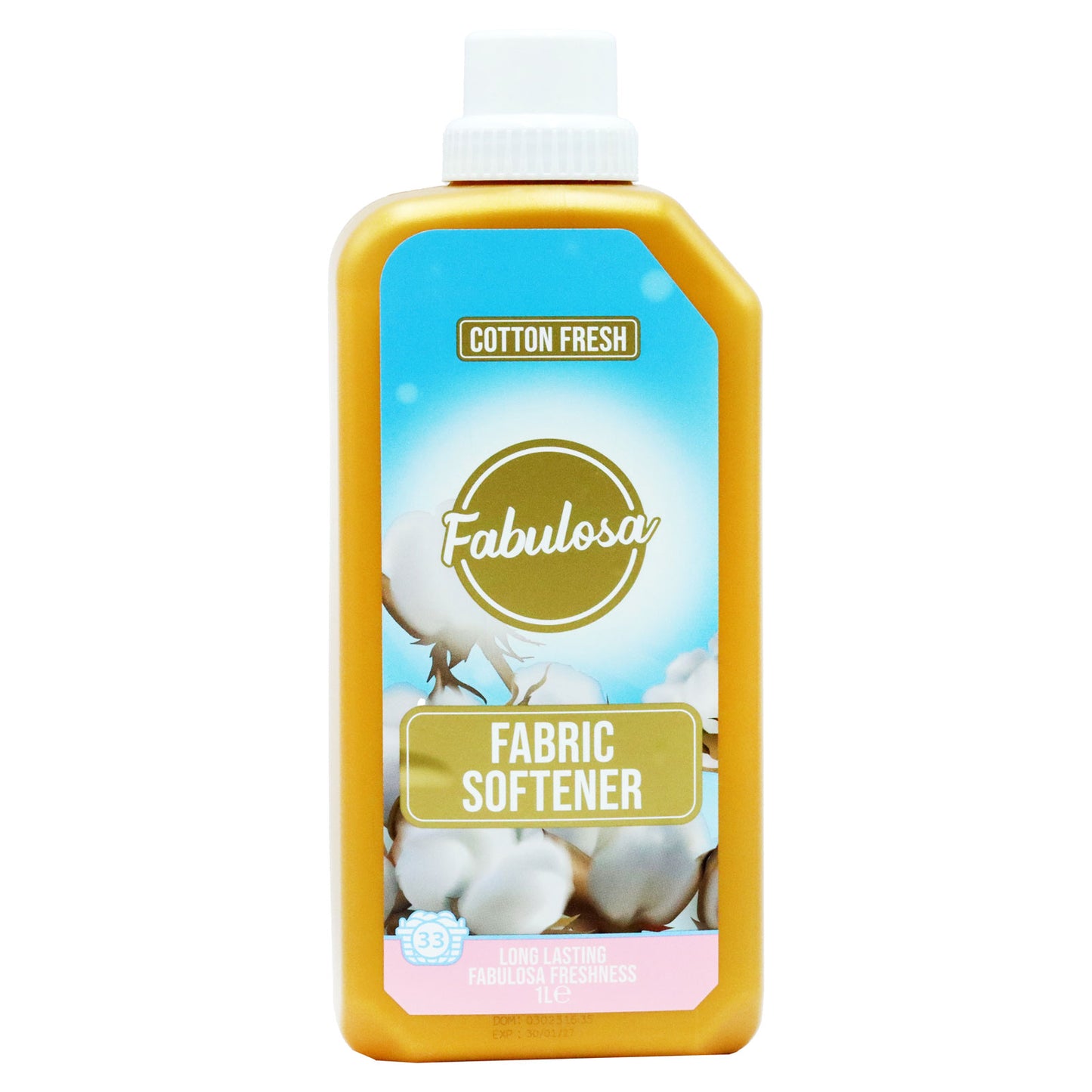 FABULOSA FABRIC SOFTENER COTTON FRESH 1Ltr
