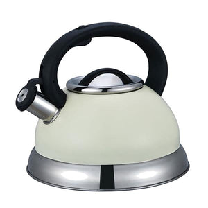 Steelex Whistling Kettle 2.7 Litre - Cream