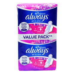 ALWAYS PLATINUM ALL IN 1 ULTRA LONG 14'S