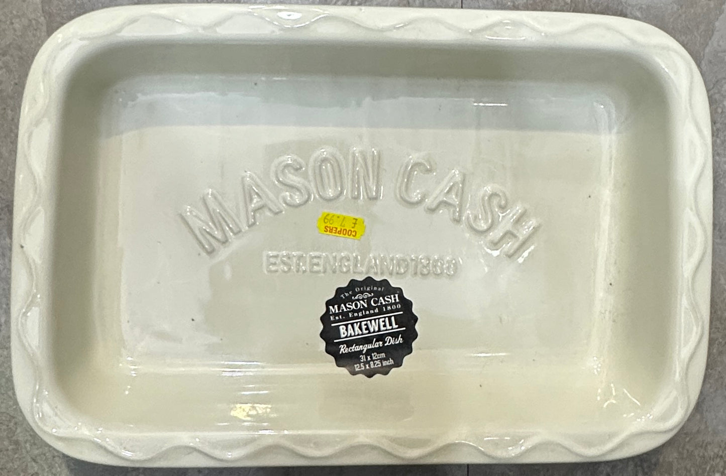 Plat rectangulaire Mason Cash 31 cm