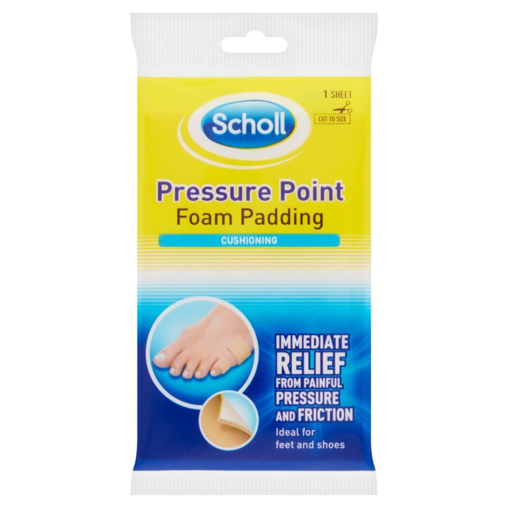 SCHOLL PROTECTIONS EN MOUSSE POUR POINTS DE PRESSION