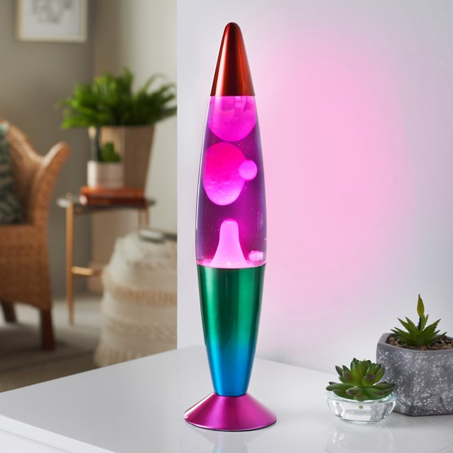 Lampe à Lave Arc-en-Ciel 16 po