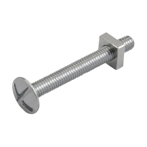 Roofing Bolts & Nuts BZP M6 X 50