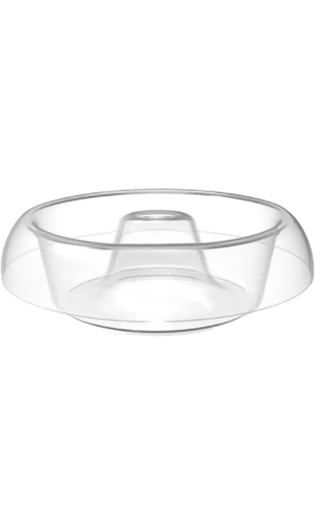Saladier à perles transparentes