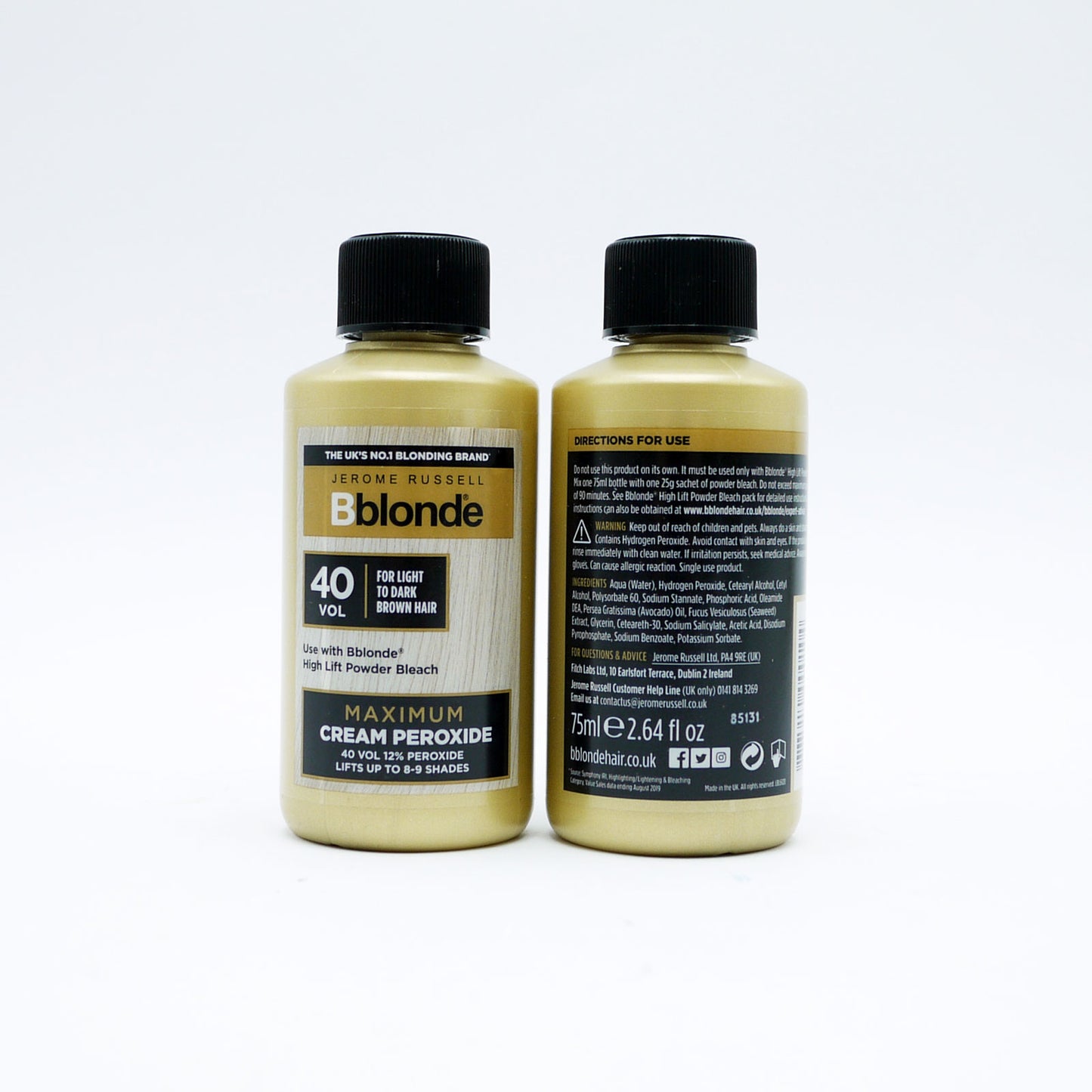 JEROME RUSSELL BBLONDE CRÈME PEROXYDE 40VOL