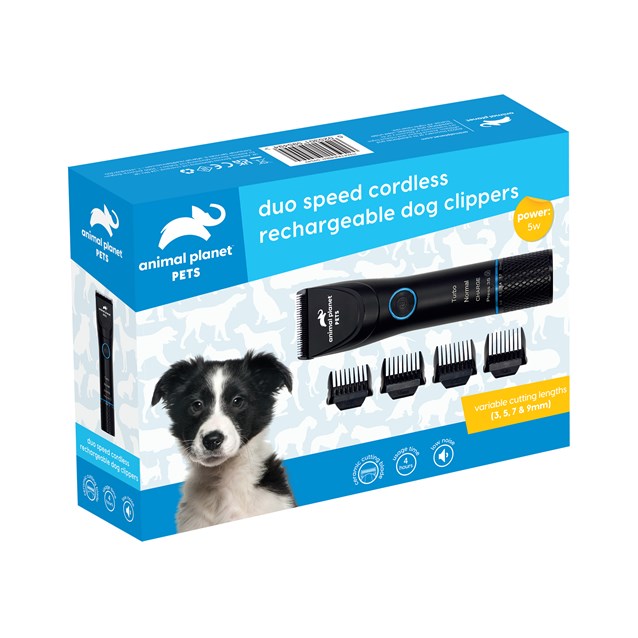 Rechargeable Low Noise Dog Grooming Clippers