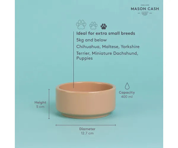 Mason Cash 13cm Cane Pet Bowl