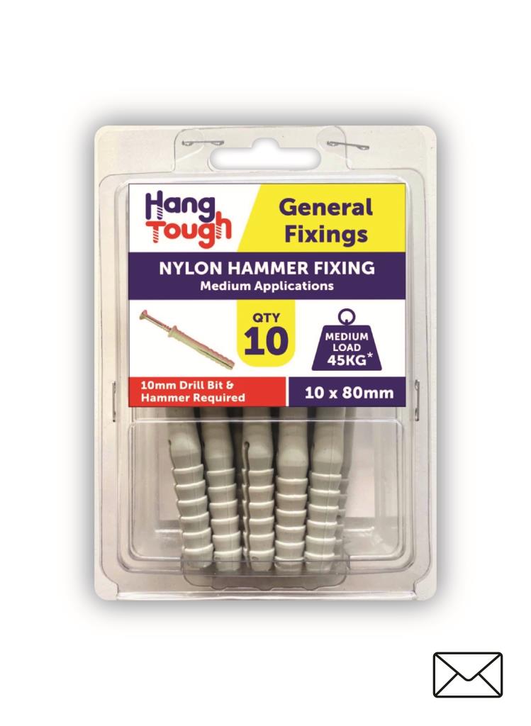 HT Nylon Nail-In Anchor CSK - Pack