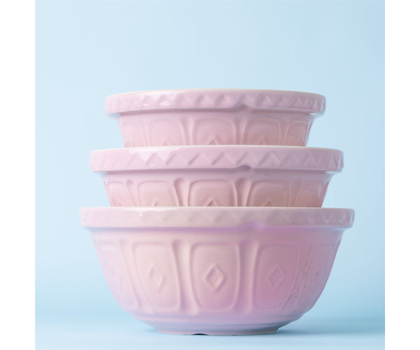 Bol mélangeur Colour Mix S12 rose poudré 29 cm – Un indispensable de cuisine élégant.