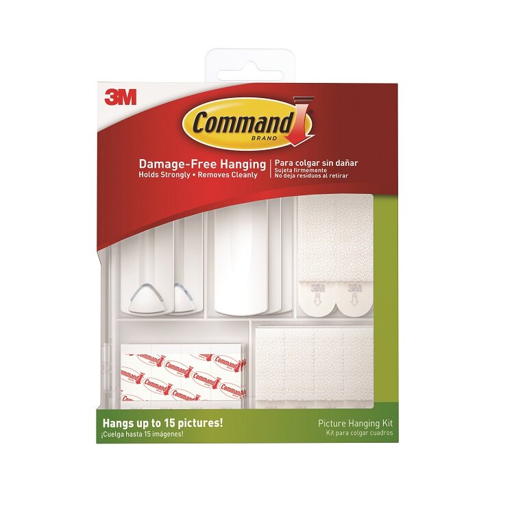 Kit d'accrochage de tableaux assorti Command 17213-ES