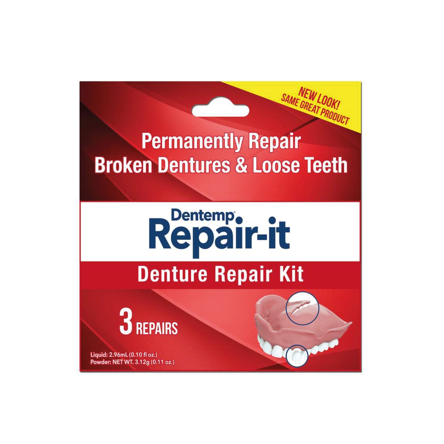 KIT DE RÉPARATION DE DENTIER