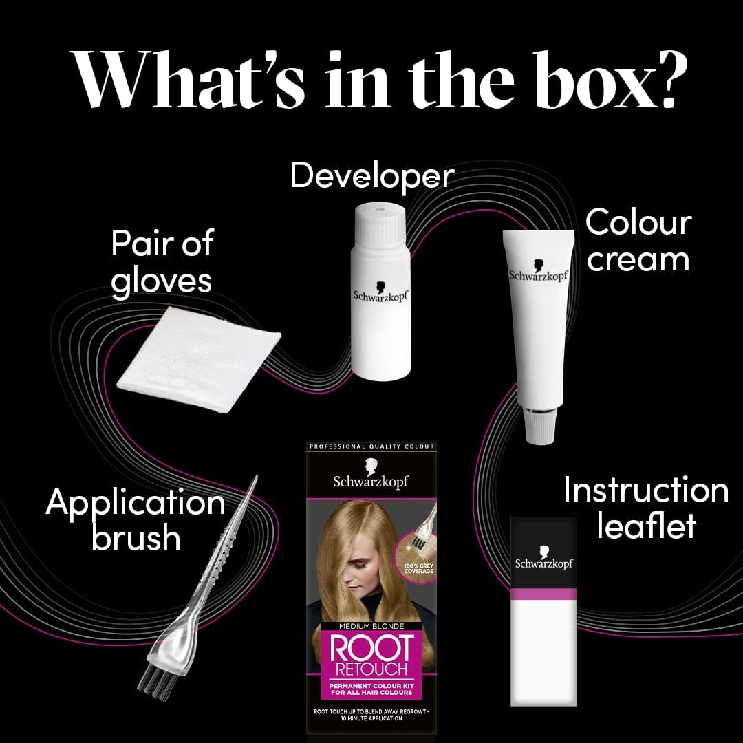 KIT RETOUCHE RACINES BLOND MOYEN SCHWARZKOPF