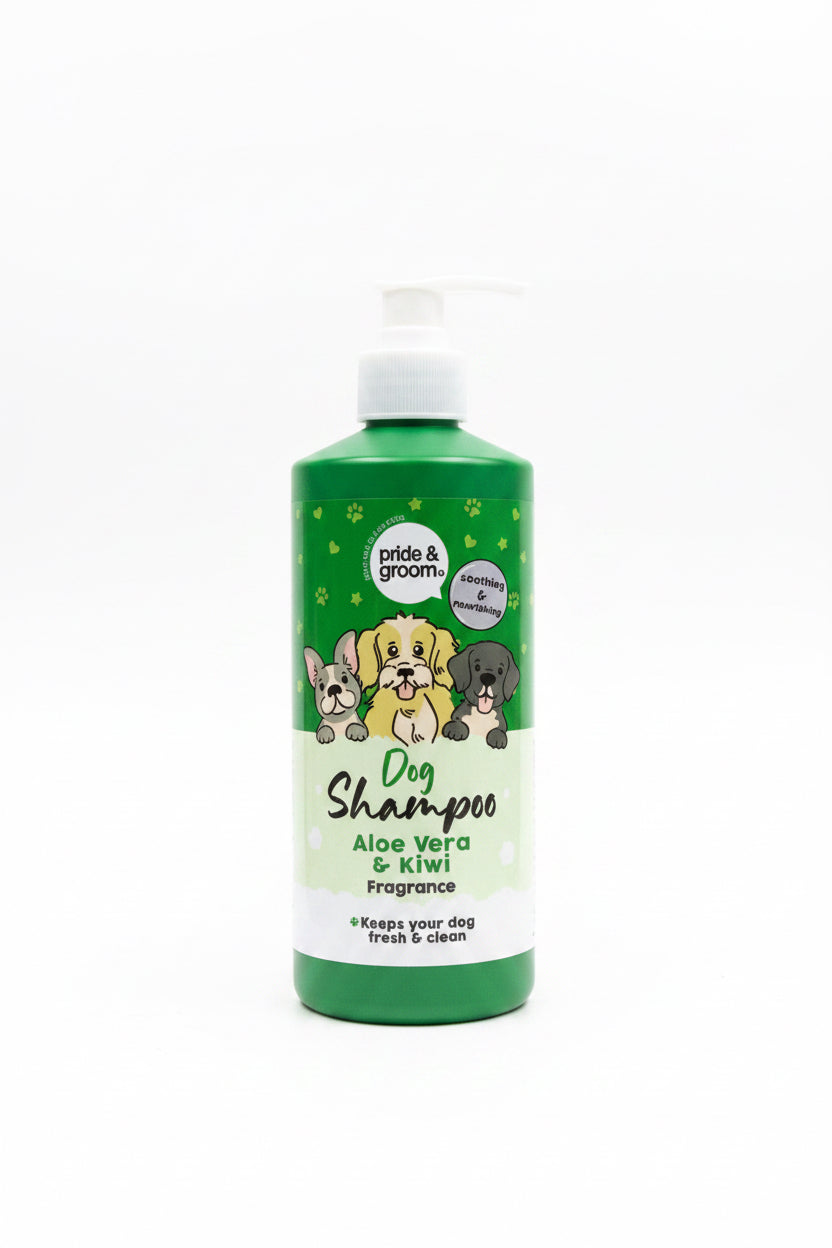PRIDE & GROOM DOG SHAMPOO ALOE VERA & KIWI FRAGRANCE 500ml