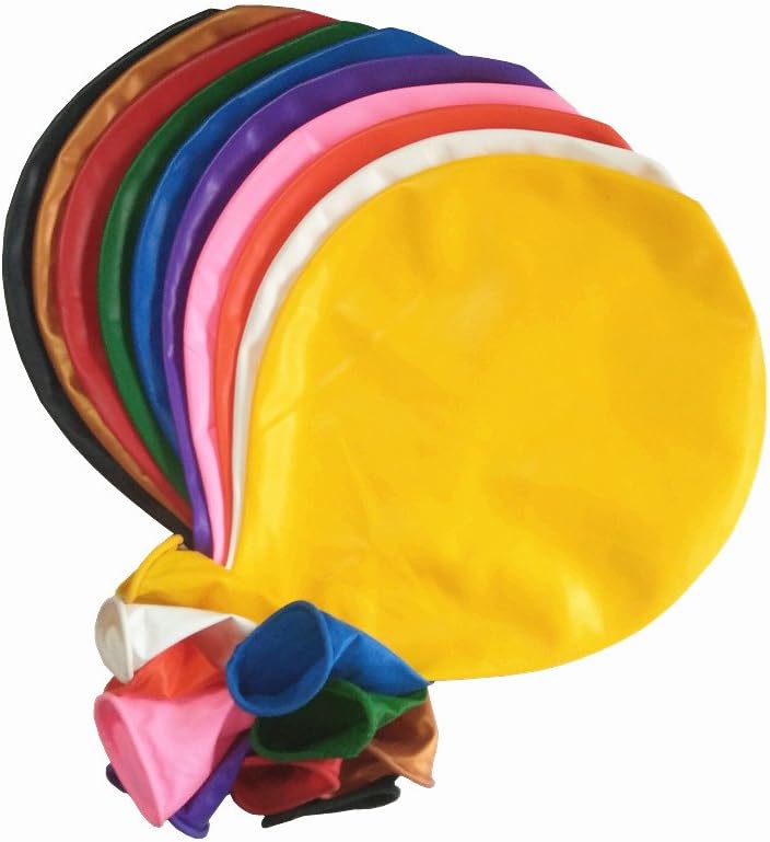 Grand Ballon Géant en Latex de 90 cm Ballons Géants Assortis LOT DE 5