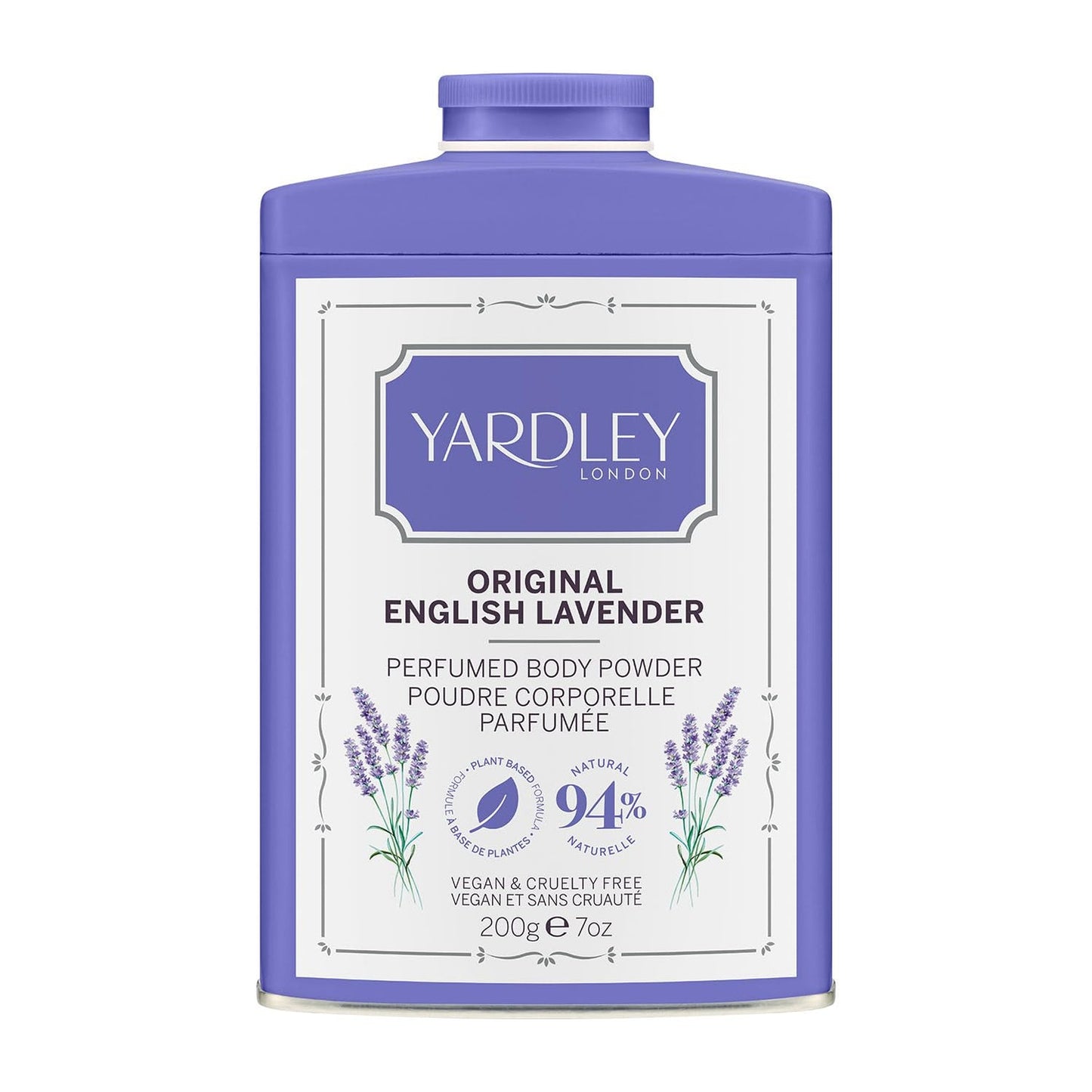 Poudre Parfumée Lavande Anglaise Originale Yardley London 200g