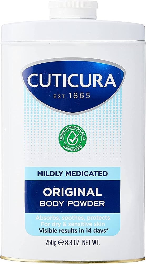 Poudre Talc Médicamenteuse Cuticura 250g