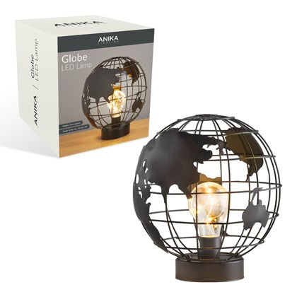 Lumière LED Globe Cage
