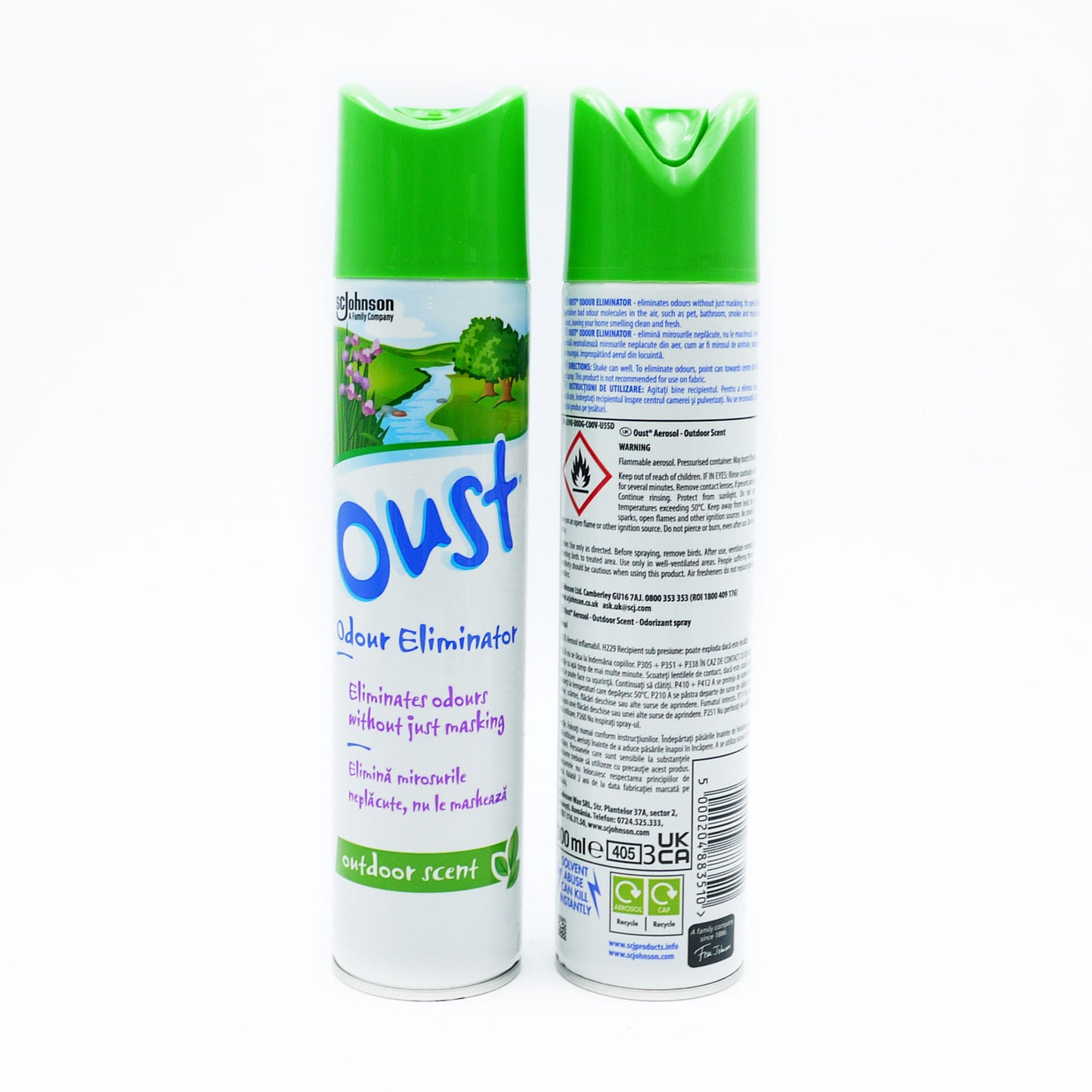 OUST ANTI-ODEURS EXTÉRIEUR 300ML