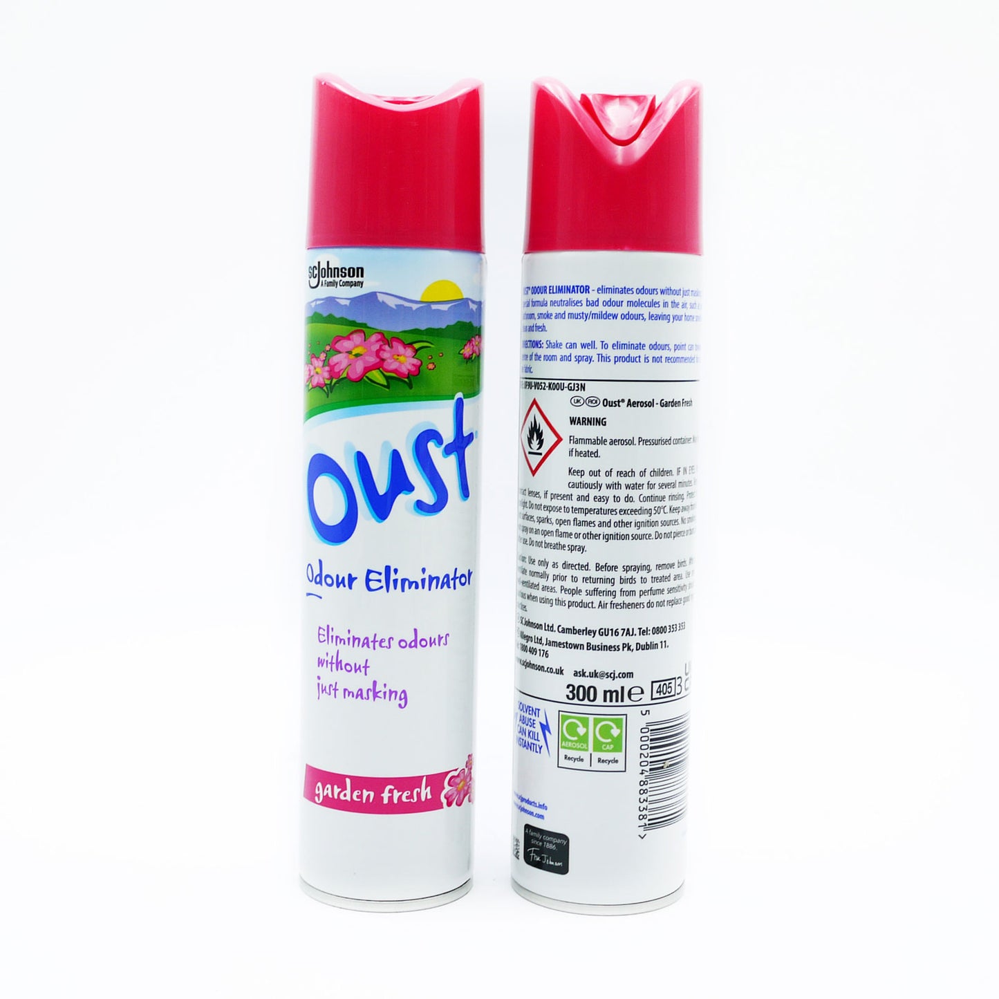 OUST A/F JARDIN FRAIS 300ML
