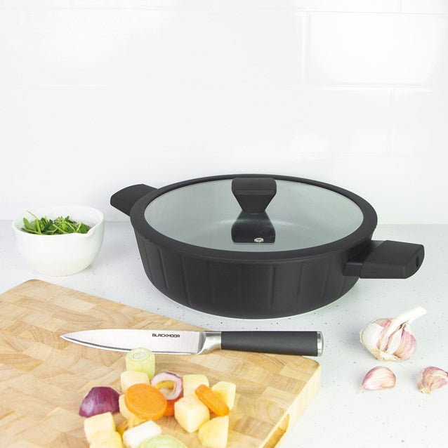 Poêle à sauter Blackmoor Neuvo 28 cm avec couvercle