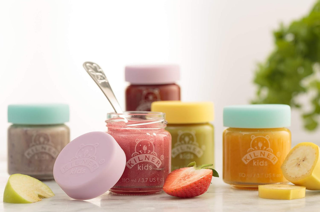 Lot de 6 bocaux en verre Kilner Kids de 110 ml