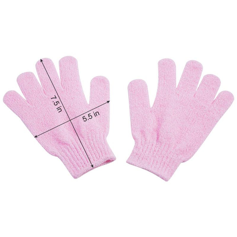 Gants exfoliants pour le bain