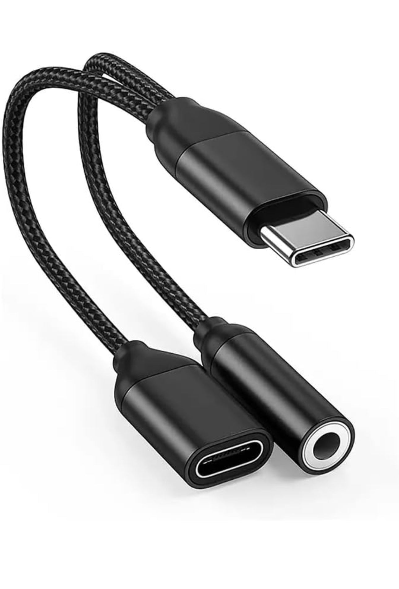 Adaptateur USB-C vers jack 3,5 mm et rallonge audio