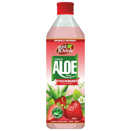 BOISSON ALOÈS FRAISE 500ml