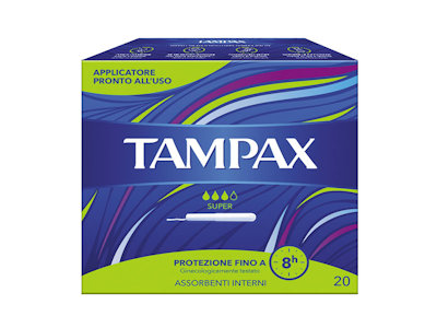 Tampax Super 20's Green