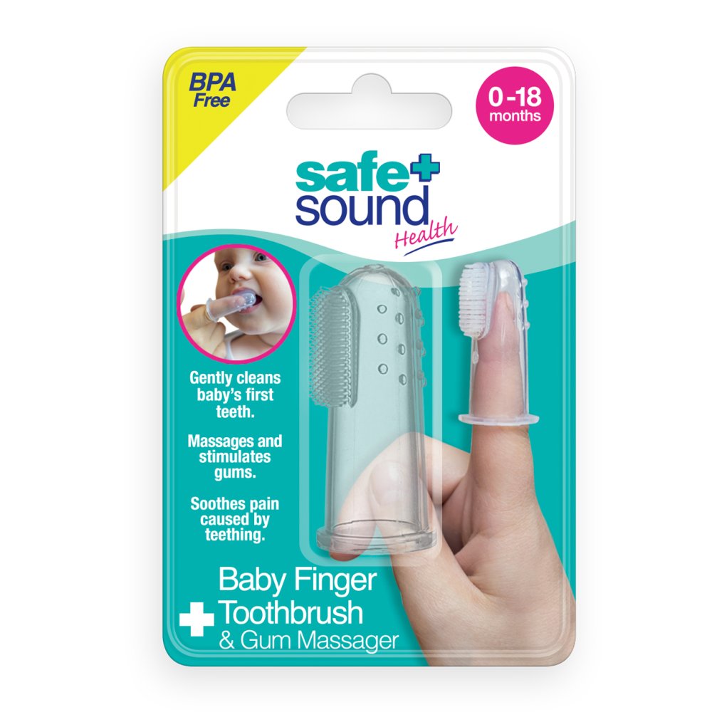 BROSSE À DENTS DE DOIGT POUR BÉBÉ