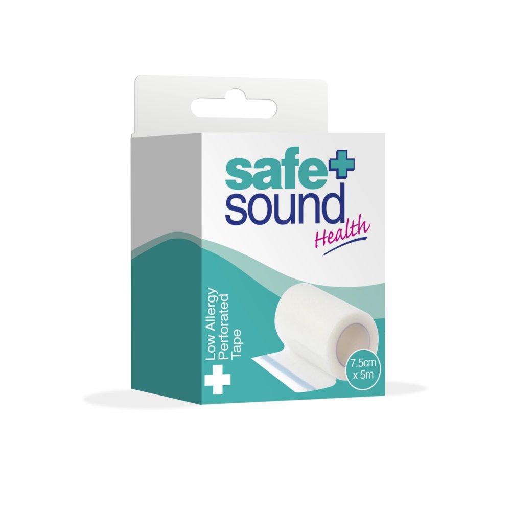 BANDE ADHÉSIVE HYPOALLERGÉNIQUE 7,5 CM X 5 M